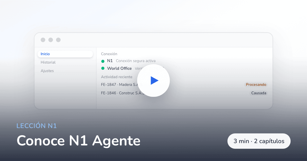 Conoce N1 Agente