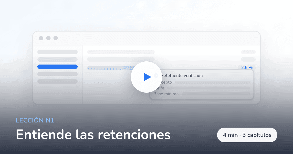 Entiende las retenciones